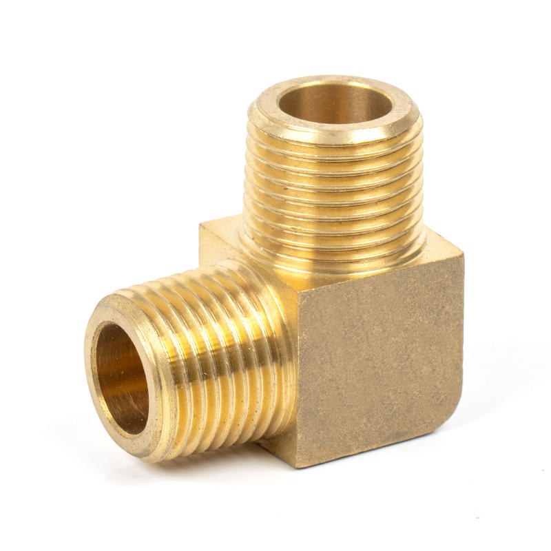 External Threads Copper Transition Square Elbow Fittings