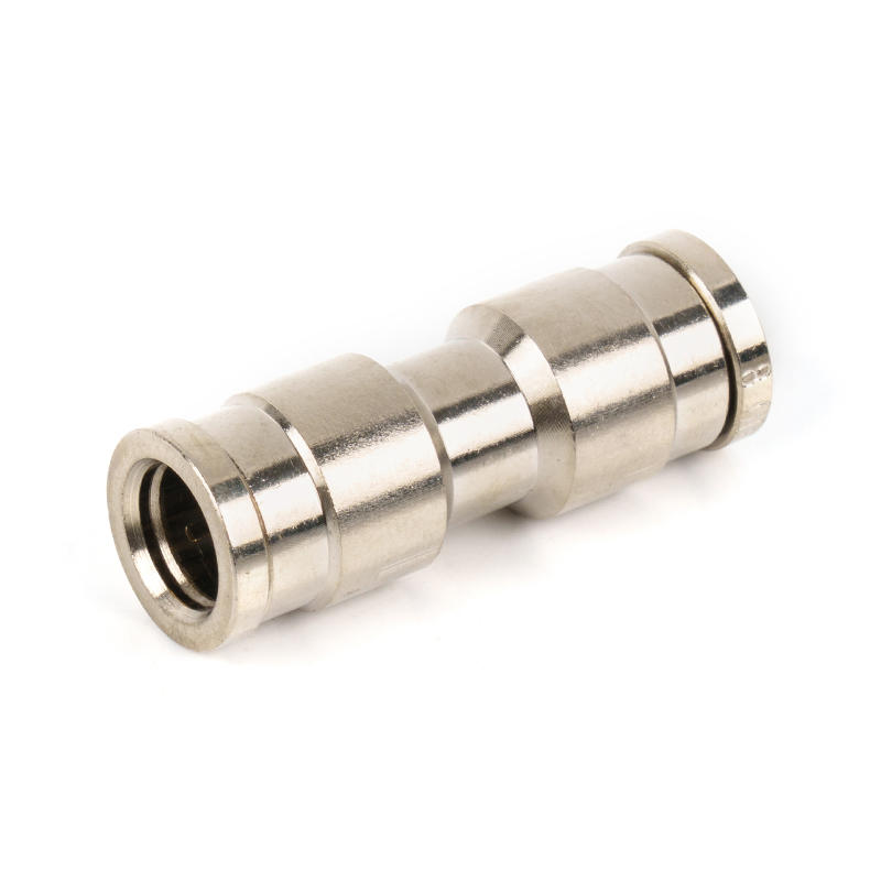 DOT Nickel-Plated Copper Straight Connector